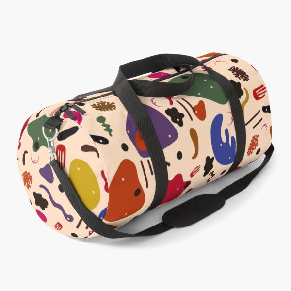 Item preview, Organic Abstract Shapes with Dark Red, Earthy Greens and Playful Silhouettes designed and sold by Clara Fruggeri.