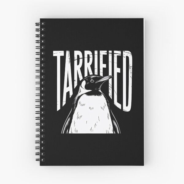Item preview, Tarrified Penguin Funny Political designed and sold by SunsetGlimpse.