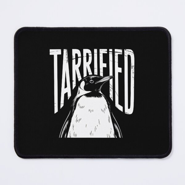 Item preview, Tarrified Penguin Funny Political designed and sold by SunsetGlimpse.