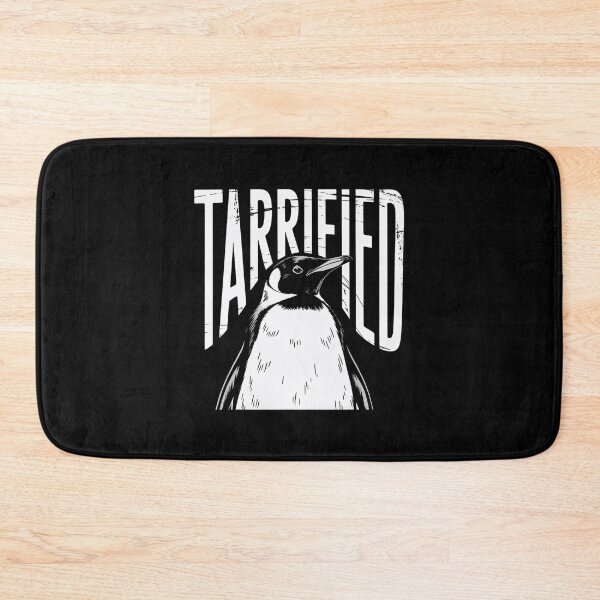Item preview, Tarrified Penguin Funny Political designed and sold by SunsetGlimpse.
