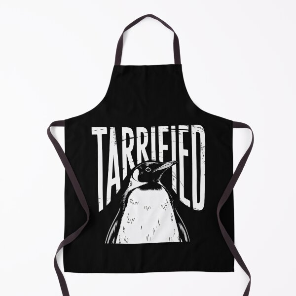 Item preview, Tarrified Penguin Funny Political designed and sold by SunsetGlimpse.