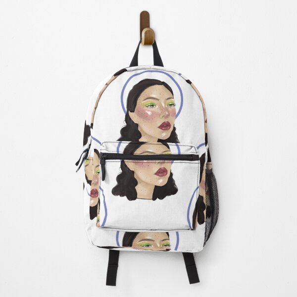 Item preview, Divine Freckles — Ethereal Woman Portrait Illustration designed and sold by Mused by Melancholy.