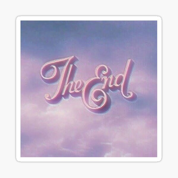 Item preview, The End designed and sold by marsuncharted.