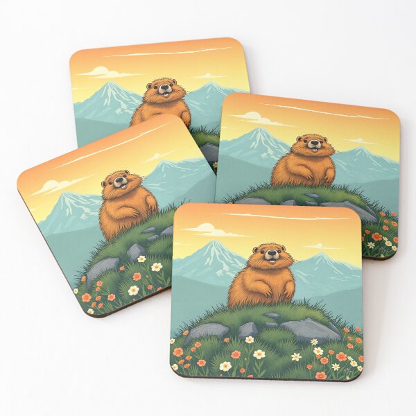 Item preview, Cute marmot designed and sold by Nolan6.