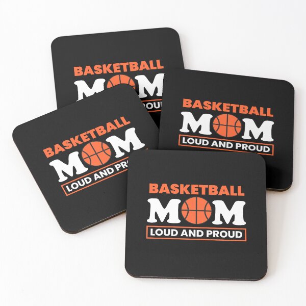 Item preview, Basketball Mom Loud and Proud – Sports Parent Game Day Support designed and sold by Sunserize Designs.