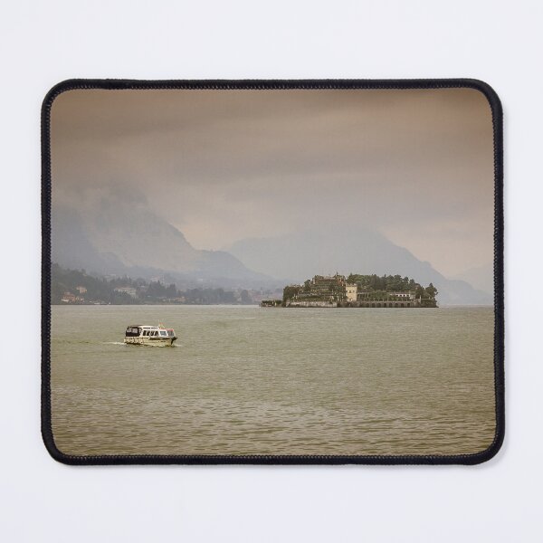 Item preview, Isola Bella in a cloudy morning, Borromean Islands, Stresa, Lake Maggiore, Piedmont, Italy designed and sold by SoulEchoesPhoto.