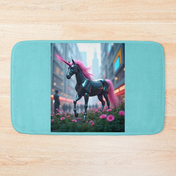 Item preview, Black electric dreams unicorn 2 designed and sold by PhilDreams.
