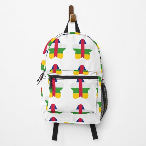 Item preview, Central African Republic Flag Star Pattern designed and sold by TheIconSmith.