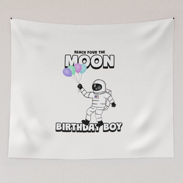 Item preview, Four Years Old Future Astronaut designed and sold by Sartoris Art.