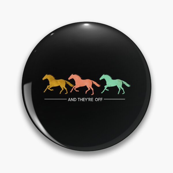 Item preview, And They’re Off Horse Racing Derby  designed and sold by MotivaChic.