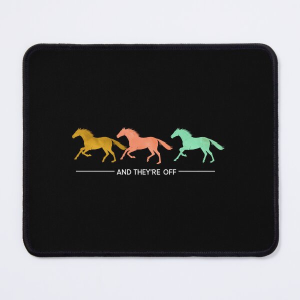 Item preview, And They’re Off Horse Racing Derby  designed and sold by MotivaChic.