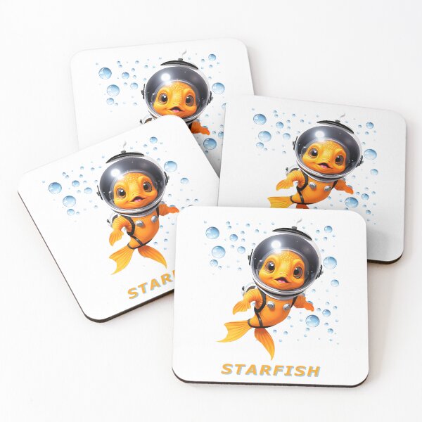 Item preview, Starfish a goldfish in space designed and sold by Museum Of Non-Existing Art.