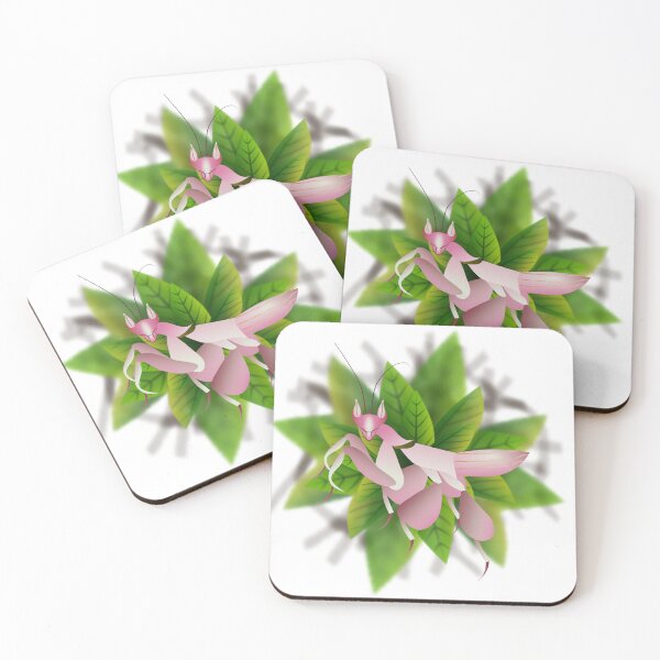 Item preview, Orchid Mantis on Green designed and sold by Drift Woad.