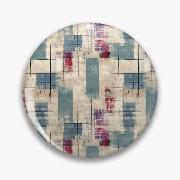Item preview, Copy of Retro Abstract Geometric Pattern – Mid Century Modern Art designed and sold by SylvieVibes.
