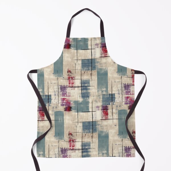 Item preview, Copy of Retro Abstract Geometric Pattern – Mid Century Modern Art designed and sold by SylvieVibes.