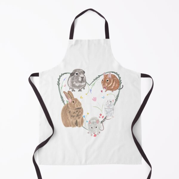 Item preview, Small animals with florals designed and sold by BlossomandIvy.