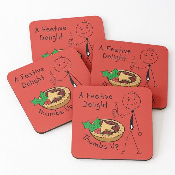 Item preview, Thumbs Up to a Mince Pie Festive Delight. designed and sold by MPC-Mince-Pies.