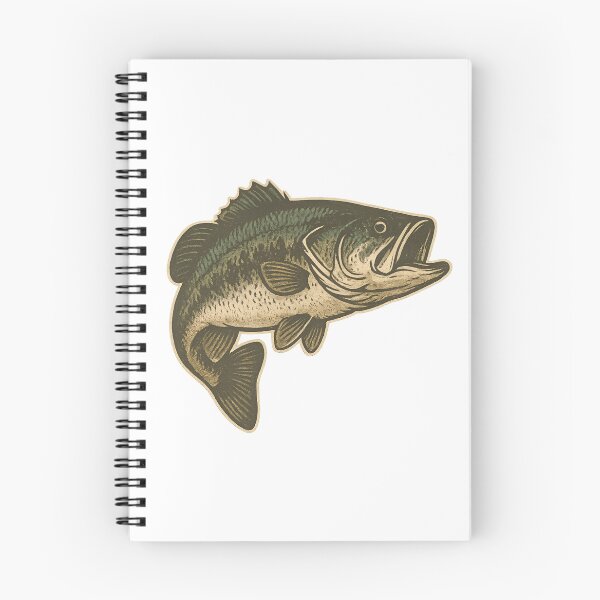 Item preview, Large mouth bass retro designed and sold by MPAlex.