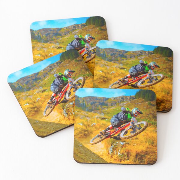 Item preview, Airborne MTB Hero Shredding the Sky designed and sold by GrizzlyCollective.