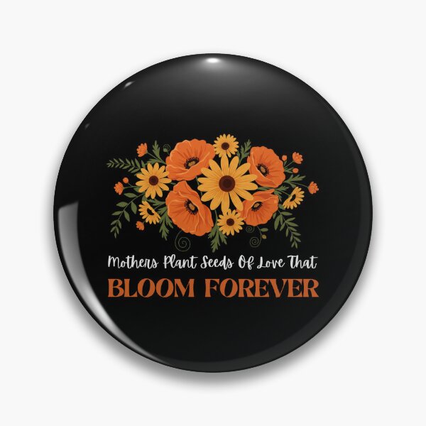 Item preview, Mothers Plant Love That Blooms Forever – Floral Quote Art designed and sold by MotivaChic.