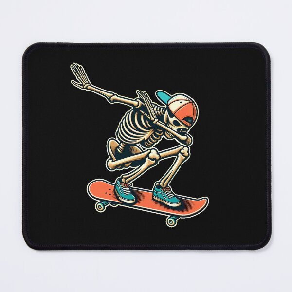 Item preview, Dabbing Skeleton Skater Skull Skateboarding Skate Boys Kids designed and sold by clothesy7.