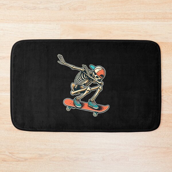 Item preview, Dabbing Skeleton Skater Skull Skateboarding Skate Boys Kids designed and sold by clothesy7.