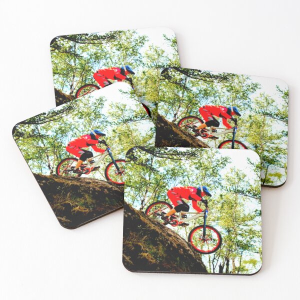 Item preview, Red Robin MTB Shredder Through Forest designed and sold by GrizzlyCollective.