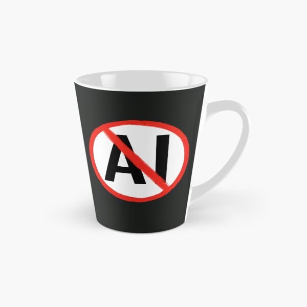 Item preview, No AI Logo / Anti-AI Symbol designed and sold by Frank J. Art.