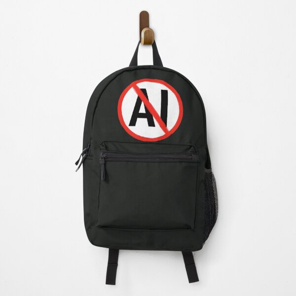Item preview, No AI Logo / Anti-AI Symbol designed and sold by Frank J. Art.