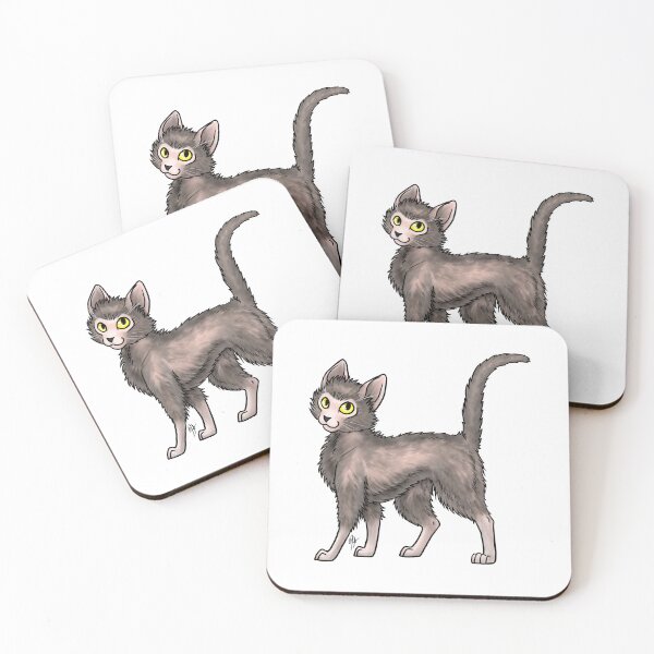 Item preview, Cat - Lykoi - Pink designed and sold by Jennifer Stolzer.