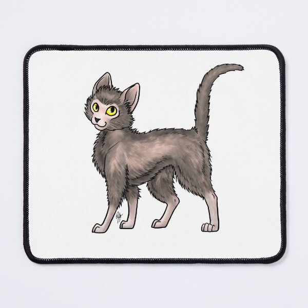 Item preview, Cat - Lykoi - Pink designed and sold by Jennifer Stolzer.