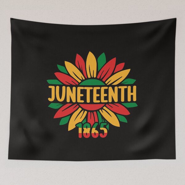 Item preview, Juneteenth Freedom Celebration – Bold, Colorful Text Design designed and sold by WHDProduction45.