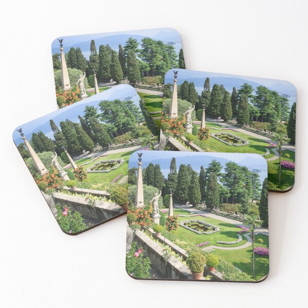 Item preview, Baroque garden of Isola Bella, Lake Maggiore, Stresa, Piedmont, Italy. designed and sold by SoulEchoesPhoto.