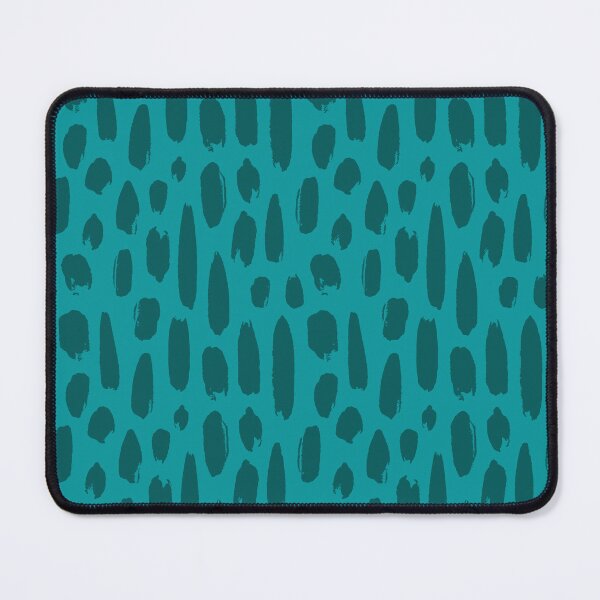 Item preview, Abstract Brushstroke Pattern in Jewel Green designed and sold by namibear.