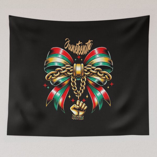 Item preview, Juneteenth Freedom Celebration – Bold, Colorful Text Design designed and sold by WHDProduction45.