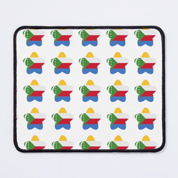 Item preview, Comoros Flag Star Pattern designed and sold by TheIconSmith.