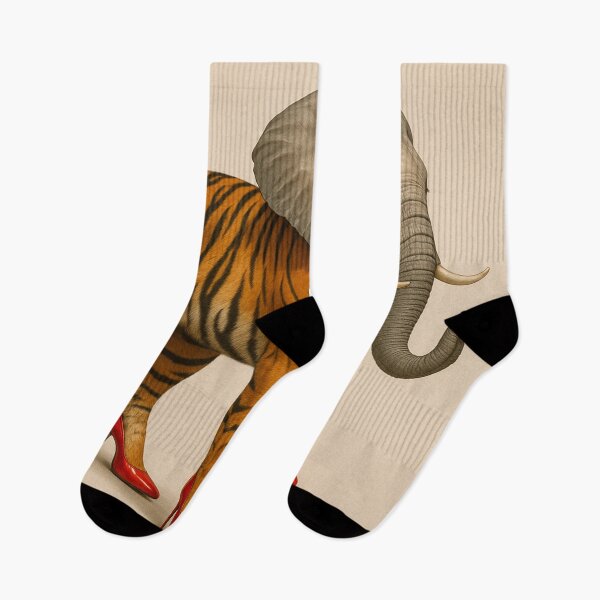 Item preview, The High-Fashion Elephant Tiger designed and sold by artes-lunares.