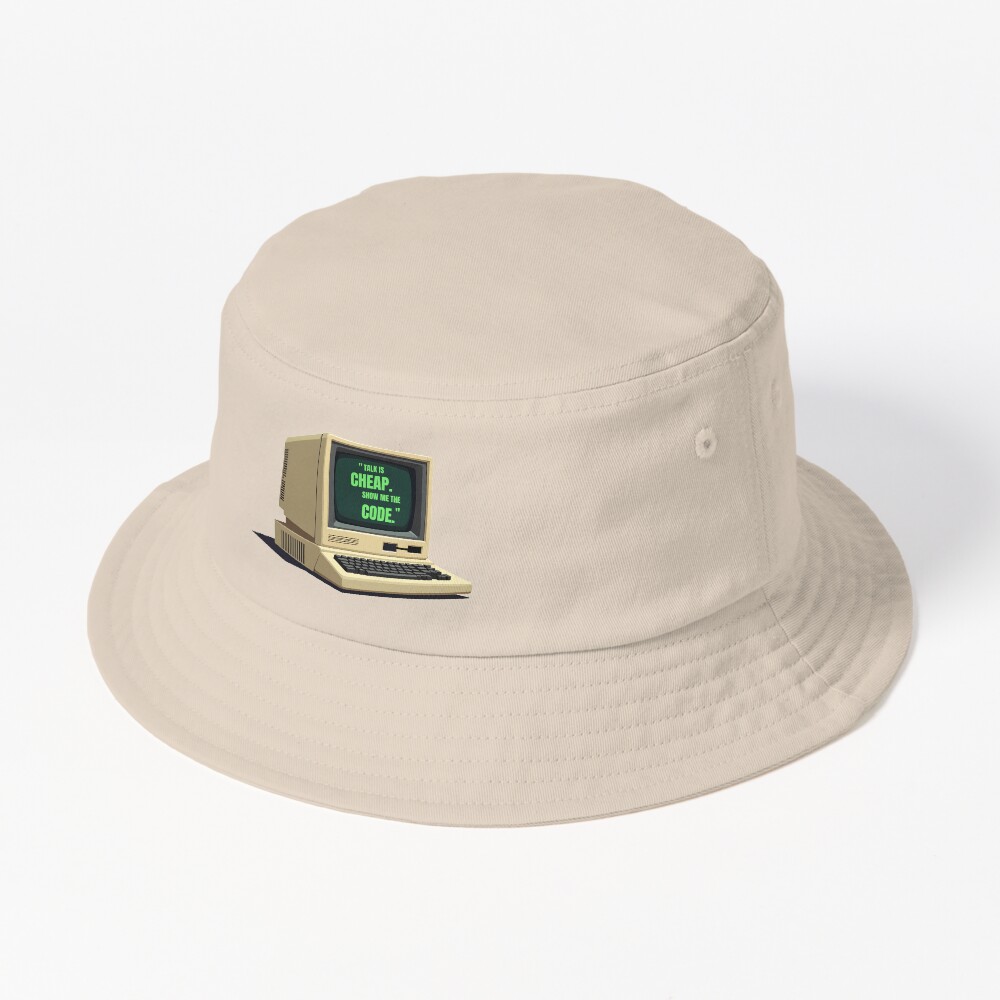 Item preview, Bucket Hat designed and sold by TheBitwiseShop.