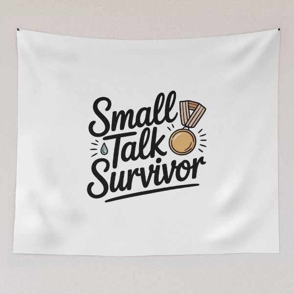 Item preview, Small Talk Survivor designed and sold by SignumShop.