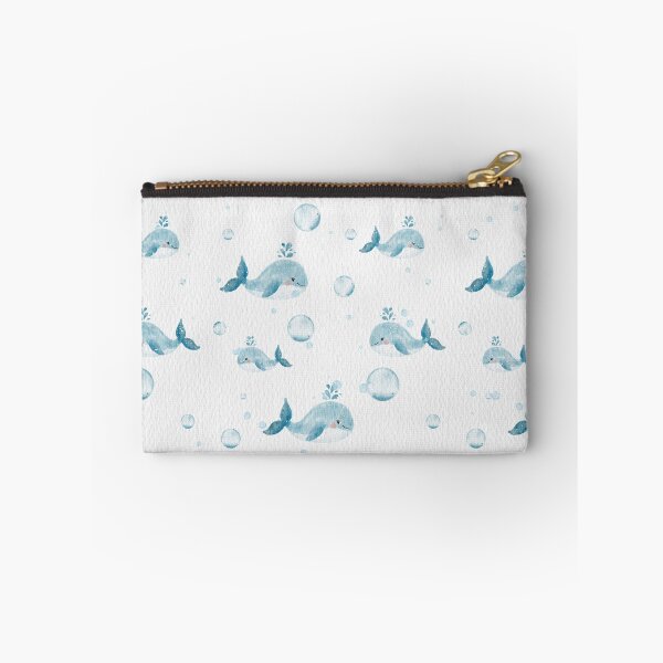 Item preview, Cutest whales with bobbles in blue color designed and sold by jancajiravova.