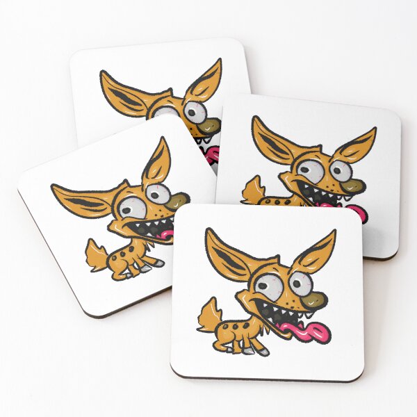 Item preview, Orange dog with bulging eyes and crazy style designed and sold by Joncasmiart.