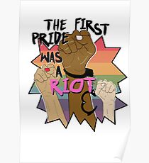 The First Pride was a Riot! Poster