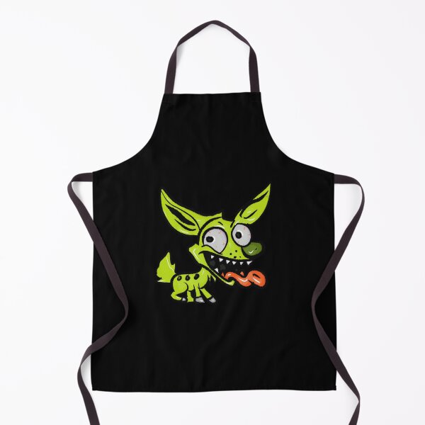 Item preview, Green dog with bulging eyes and crazy style designed and sold by Joncasmiart.