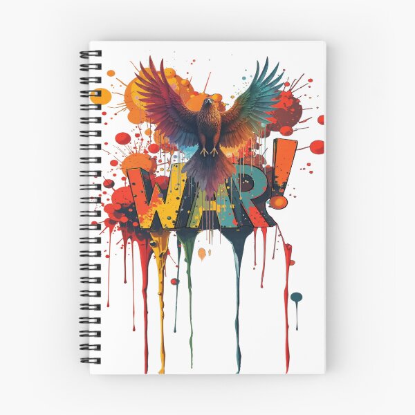 Item preview, Make Peace Not War (with Color Blend Hawk) designed and sold by GreyMoonForest.