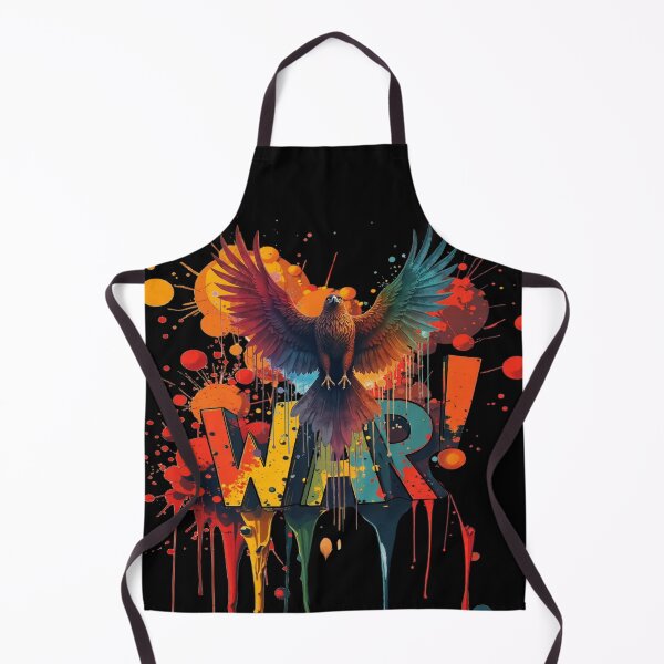 Item preview, Make Peace Not War (with Color Blend Hawk) designed and sold by GreyMoonForest.