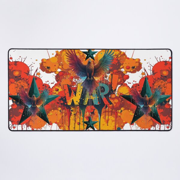 Item preview, Make Peace Not War (with Color Blend Hawk) designed and sold by GreyMoonForest.