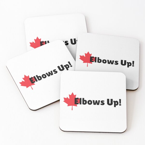 Item preview, Elbows Up! Canada is on defence now - Maple leaf  designed and sold by jessicaleah15.