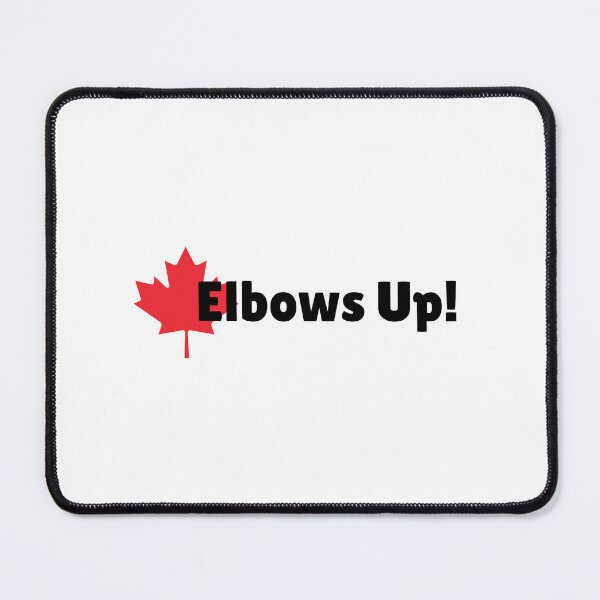 Item preview, Elbows Up! Canada is on defence now - Maple leaf  designed and sold by jessicaleah15.