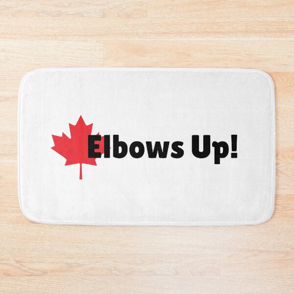 Item preview, Elbows Up! Canada is on defence now - Maple leaf  designed and sold by jessicaleah15.