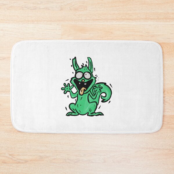 Item preview, Sky blue squirrel with bulging eyes and crazy style designed and sold by Joncasmiart.